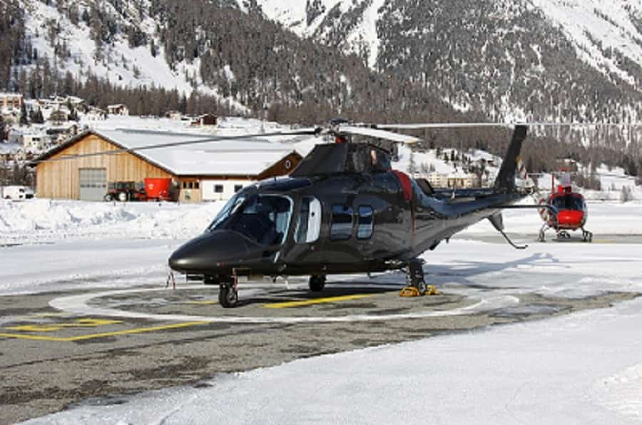 Agusta A109 Saalbach helicopter flights